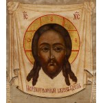 Russia, Mandylion icon, late 19th century.