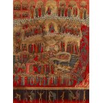 Russia, Icon of the Last Judgment, 1st half of the 20th century.