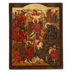 Russia, Christmas icon, 19th/20th century.