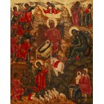 Russia, Christmas icon, 19th/20th century.