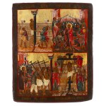 Russia, Icon of the Stations of the Cross, 2nd half of the 19th century.