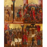 Russia, Icon of the Stations of the Cross, 2nd half of the 19th century.