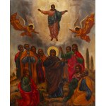 Russia, Icon of the Assumption of the Virgin Mary, 19th/20th century.