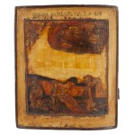 Russia, Icon of the Assumption of the Prophet Elijah, late 18th century.