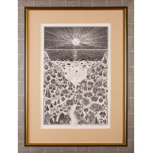 PŁÓCIENNIK HENRYK, Charms of the Sea, 1975, ed. 39/50