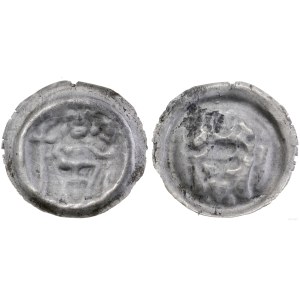 Zakon Krzyżacki, brakteat, ok. 1247-1258
