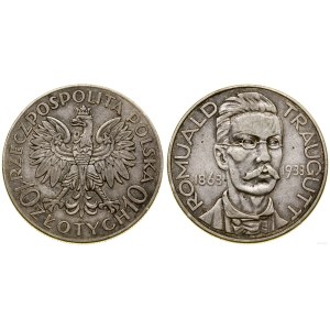 Polonia, 10 zloty, 1933, Varsavia