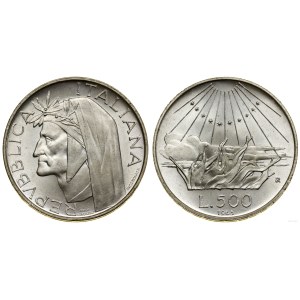 Italie, 500 lires, 1965 R, Rome