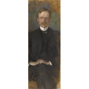 Olga Boznańska (1865 Kraków - 1940 Paris), Portrait of Louis Libaude, ca. 1906-07