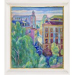 Józef Pankiewicz (1866 Lublin - 1940 La Ciotat, Francja), Domy w Madrycie, 1915
