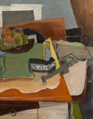 Henryk Hayden (1883 Warszawa - 1970 Paryż), Martwa natura z asem trefl, 1920