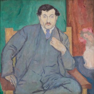Leopold Gottlieb (1879 Drohobycz - 1934 Paryż), Portret Adolfa Baslera, przed/lub 1913