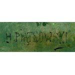 Henryk Piatkowski (1853 Kyiv - 1932 Warsaw), Afternoon in the countryside