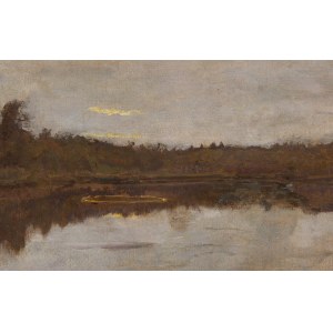 Józef Chełmoński (1849 Boczki près de Łowicz - 1914 Kuklówka), Staw, vers 1900