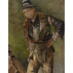 Jacek Malczewski (1854 Radom - 1929 Krakov), Studie dvou chlapců, 1890