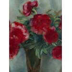 Wojciech Weiss (1875 Leorda, Roumanie - 1950 Cracovie), Pivoines dans un vase