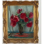 Wojciech Weiss (1875 Leorda, Roumanie - 1950 Cracovie), Pivoines dans un vase