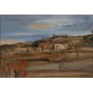 Henryk Hayden (1883 Varsovie - 1970 Paris), Paysage du sud de la France, vers 1942