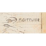 Maurycy Gottlieb (1856 Drohobycz - 1879 Krakov), Saladin a Sittah, z cyklu Mudrc Natan podľa drámy Gottholda Ephraima Lessinga, 1877