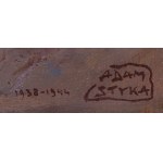 Adam Styka (1890 Kielce - 1959 New York), Street in Marrakech, 1938-44