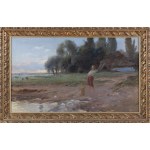 Tadeusz Popiel (1863 Szczucin - 1913 Cracovia), Mattina, po/or 1891