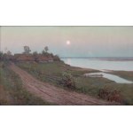 Teodor Ziomek (1874 Skierniewice - 1937 Warsaw), Summer Evening, 1918