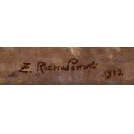 Zygmunt Rozwadowski (1870 Lviv - 1950 Zakopane), Pędząca czwórka, 1943