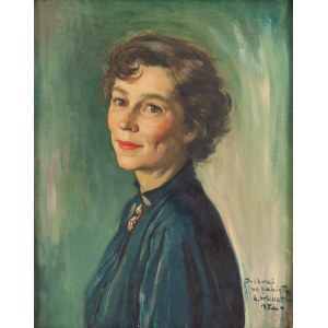Eliasz Kanarek (1902 - 1969), Portret żony artysty, Marii Kulikowskiej, 1952