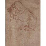 Kasper Pochwalski (1899 Kraków - 1971 Kraków), Portrait of a girl in a beret, 1930
