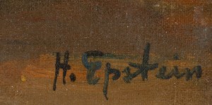 Henryk Epstein (1891 Łódź - 1944 obóz koncentracyjny, prawdopodobnie Auschwitz), Bukiet róż w wazonie