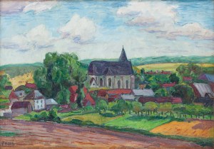 Jean (Jan Mirosław) Peské (Peszke) (1870 Gołta - 1949 Le Mans), Widok na miasteczko