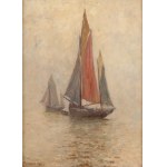Artur Markowicz (1872 Krakow - 1934 Krakow), Fishing boats