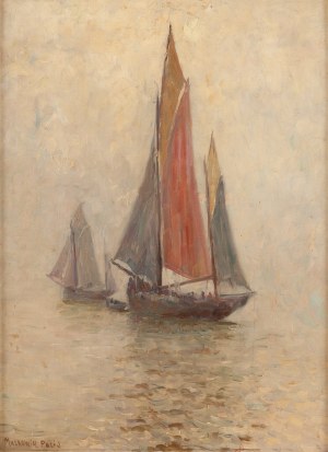 Artur Markowicz (1872 Kraków - 1934 Kraków), Łodzie rybackie