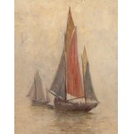 Artur Markowicz (1872 Krakow - 1934 Krakow), Fishing boats