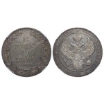 Congress Kingdom of Poland, 1½ Roubles/10 Zlotys, 1836 year, NG, NGC, AU DETAILS