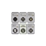 Lithuanian Monetary Heritage (1991 - 2018), Collection of 136 Coins, 1993-2018 years, All NGC Certified