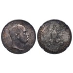 Kingdom of Prussia, 1 Vereinsthaler, 1865 year, A, NGC, MS 62