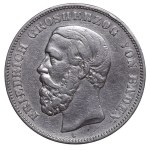 Grand Duchy of Baden, 5 Mark, 1888 year, G