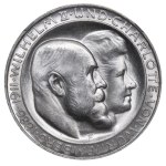 Kingdom of Wurttemberg, 3 Mark, 1911 year, F, Silver Wedding Anniversary, NGC, MS 64