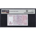 Bulgaria, 2 Leva, 1999, Gem UNC 66 EPQ, Replacement