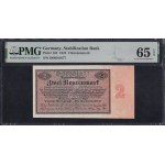 Germany, 2 Rentenmark, 1923, Gem UNC 65 EPQ