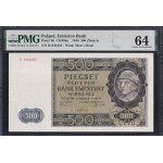 Poland, 500 Zlotych, 1940, Choice UNC 64