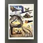 Salvador DALI (1904-1989) Suite Papillon (Motýlí cyklus pro turisty),1969