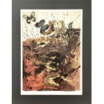 Salvador DALI (1904-1989) Suite Papillon (Motýlí cyklus pro turisty),1969