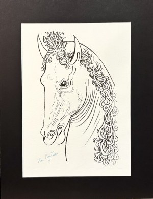 Jean COCTEAU (1889-1963), Artaban, 1961