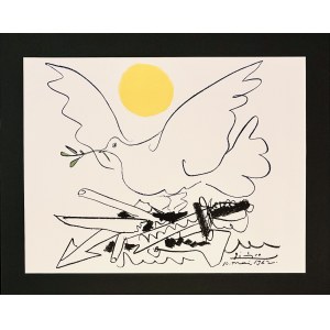 Pablo Picasso (1881-1973), Colombe au Soleil (Pour La Paix) , 1962