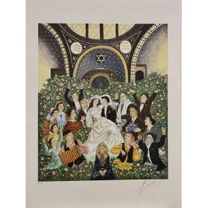 Sandra Frigoli ( 1940-?) Wedding, 1970s.