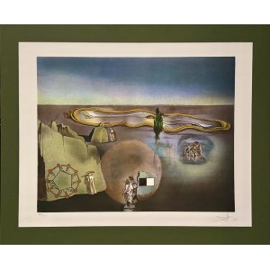 Salvador DALI (1904-1989), Hledání čtvrtého rozměru (A la recherche de la 4e dimension) 1980 (1979)