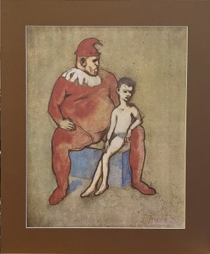 Pablo Picasso (1881-1973), Młody akrobata i Klaun, 1976 (1905)
