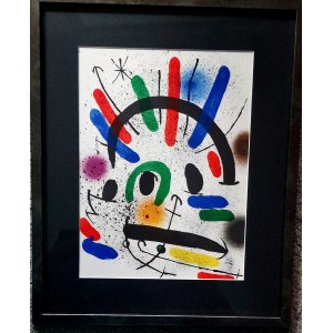 Joan Miro (1893 - 1983), Le Regard (Lo sguardo) 1972